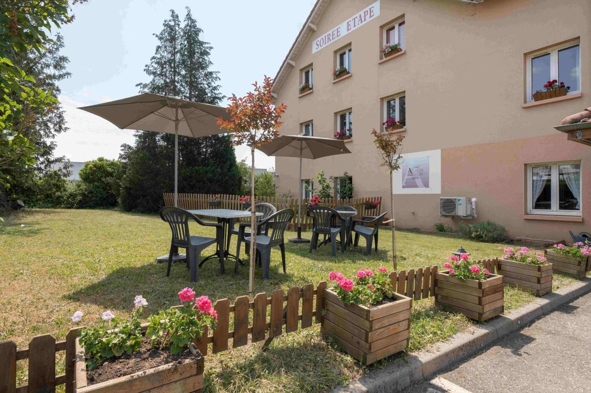 Hotel Acacia Nancy Sud Luneville Moncel-les-Luneville Bagian luar foto