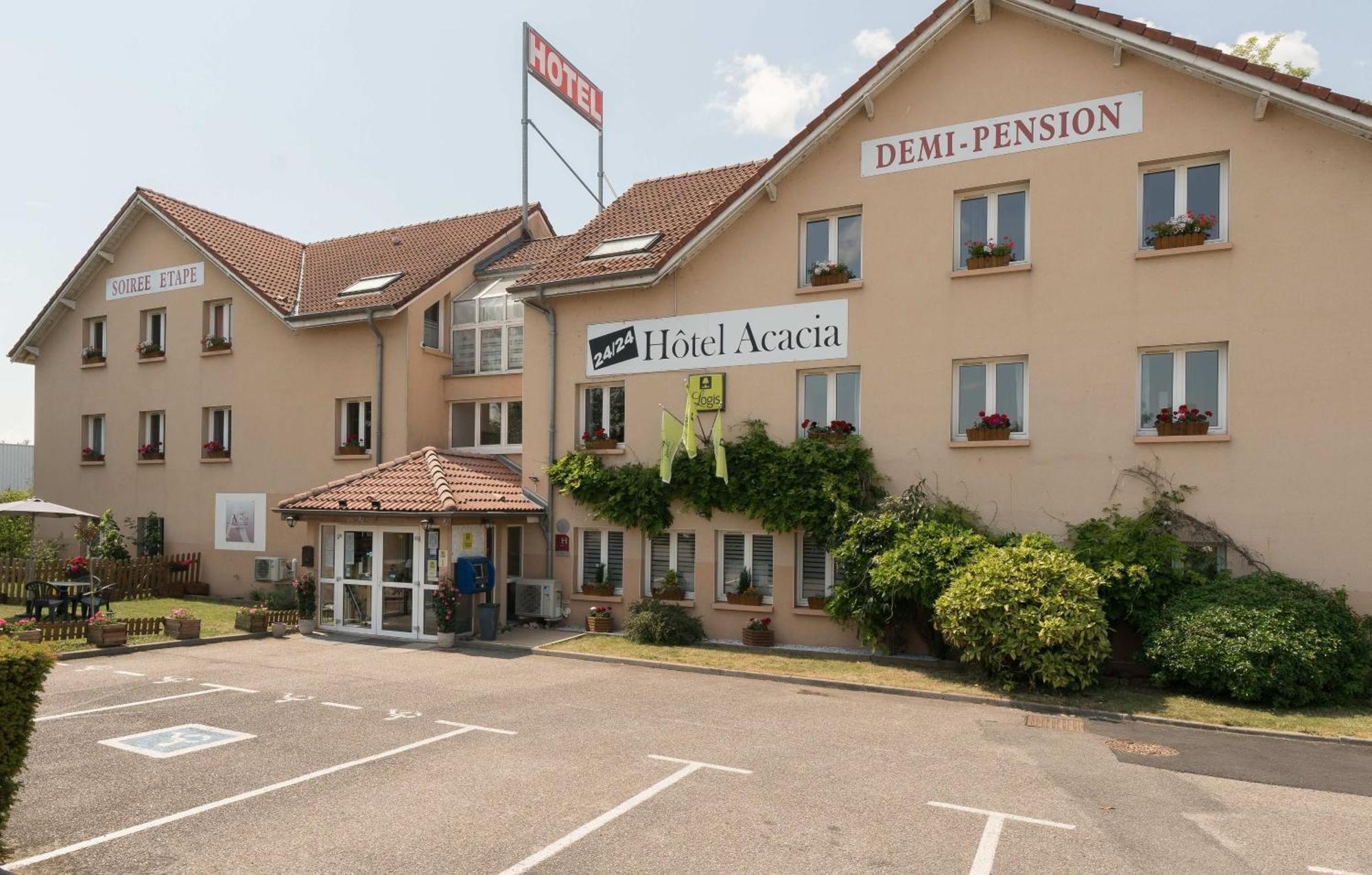 Hotel Acacia Nancy Sud Luneville Moncel-les-Luneville Bagian luar foto