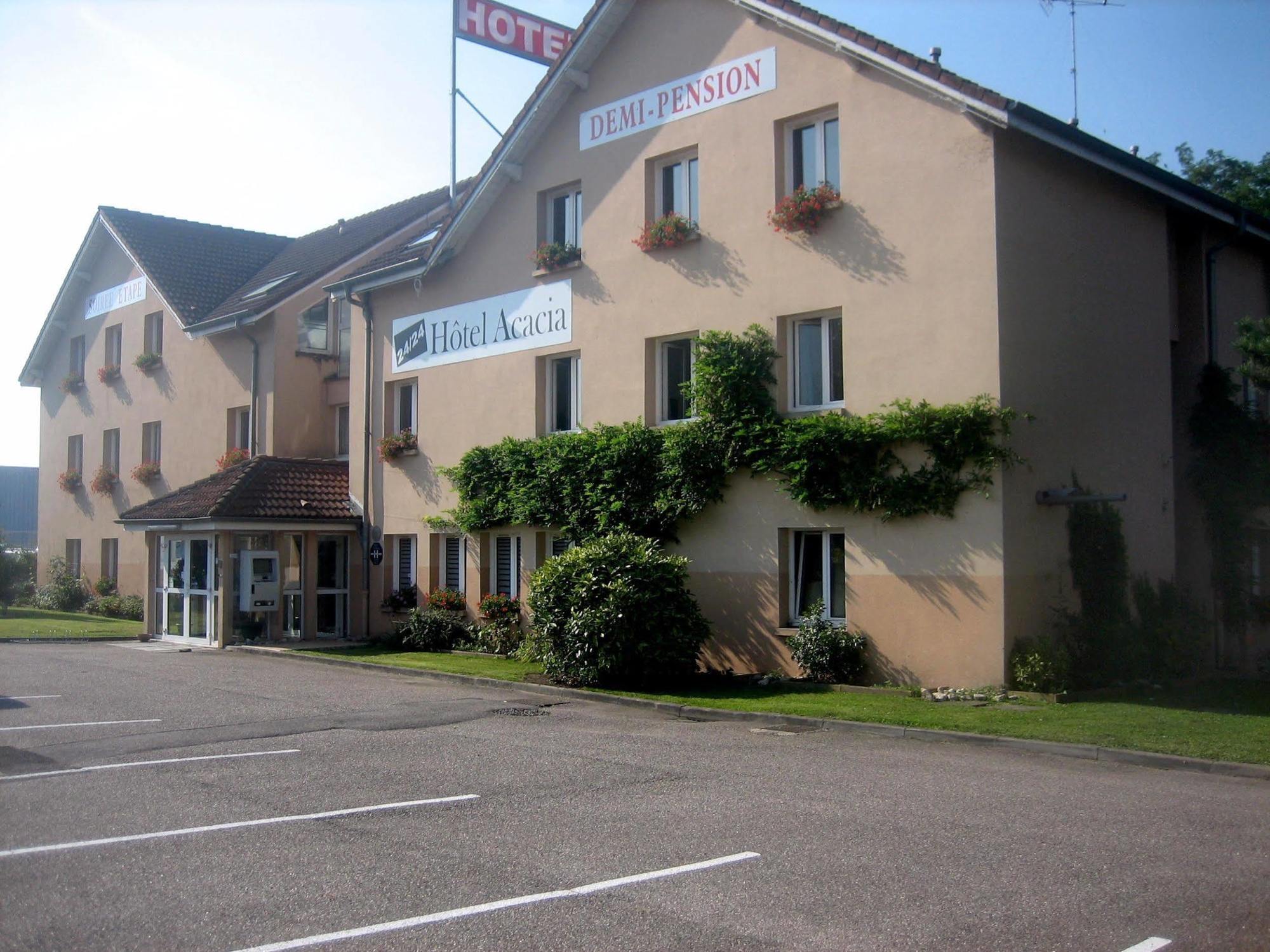 Hotel Acacia Nancy Sud Luneville Moncel-les-Luneville Bagian luar foto